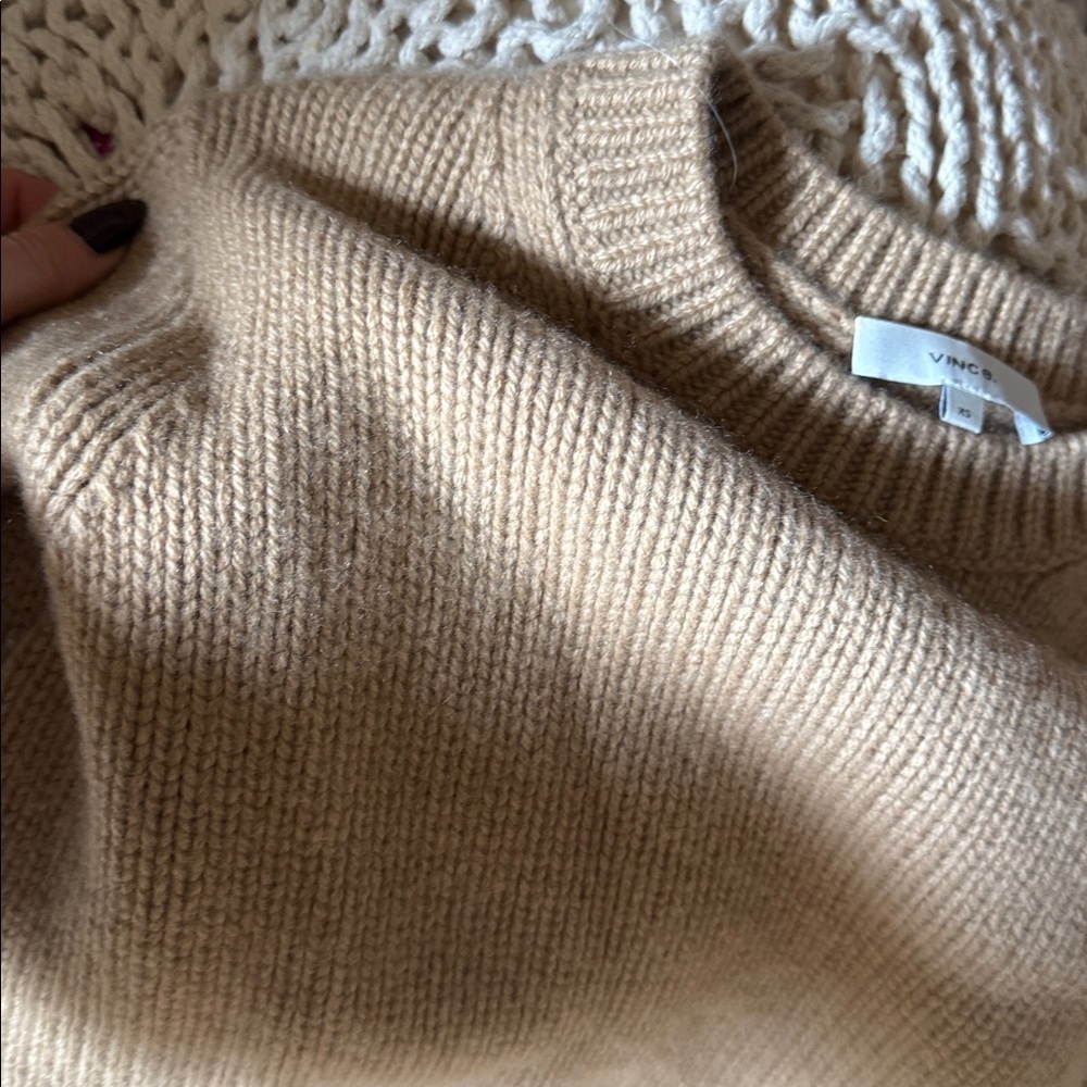 Vince Tan Crew Neck Sweater - Picture 3 of 4